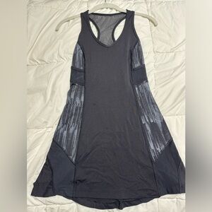Lululemon black Ace, tennis dress, size 2